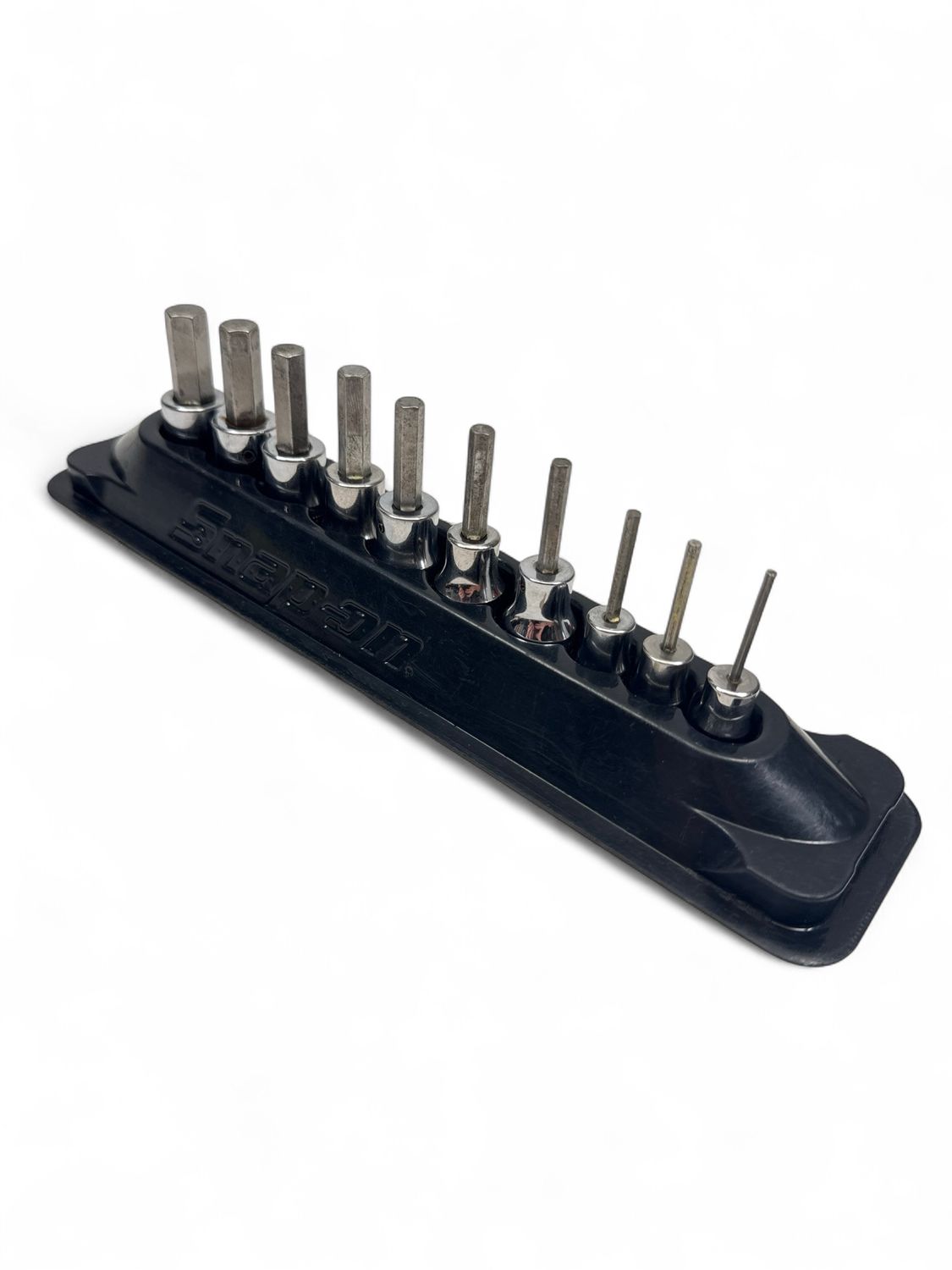 Snap On 10 pc Combination Drive Metric Standard Hex Bit Socket Set (2-10 mm), 210EFTAMY