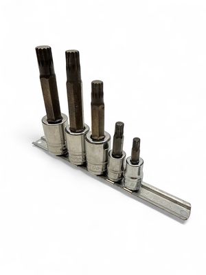 Snap On 5pc Combination Drive Metric Standard Triple Square Socket Driver Set (6-14 mm), TSS7KIT
