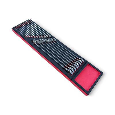 Snap On 19 pc 12-Point Metric Flank Drive® Plus Combination Wrench Set with PRO-FI™ Organization (7–25 mm) (Red), SOEXMET01FBR Snap On 19 pc 12-Point Metric Flank Drive® Plus Combination Wrench Set with PRO-FI™ Organization (7–25 mm) (Red), SOEXMET01FBR