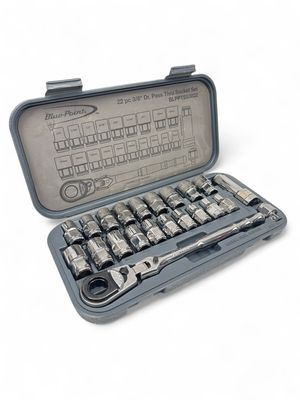 Blue Point 22 pc 3/8 Blue Point 22 pc 3/8" Drive Pass-Thru® Socket Set, BLPPTSS3822