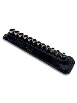 Snap On 12 pc 1/4 Snap On 12 pc 1/4" Drive 6-Point Metric Flank Drive® Xtra Shallow Socket Set (5–15 mm), 112YTMMY