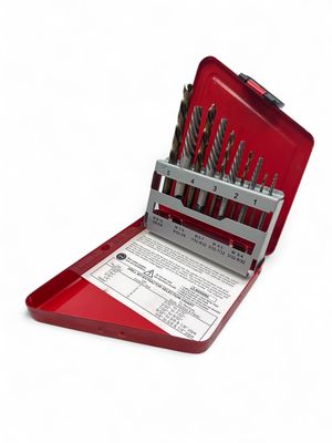 Snap On 10 pc Left Hand Cobalt Screw Extractor and Drill Bit Set, EXDL10 Snap On 10 pc Left Hand Cobalt Screw Extractor and Drill Bit Set, EXDL10