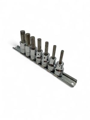 Snap On 6 Pc. 3/8 Snap On 6 Pc. 3/8" Drive Metric Hex Bit Socket Set (4-10 mm) 207EFAMY