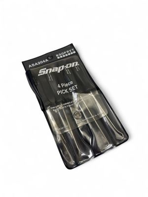 Snap On 4pc Mini Pick Set, ASA204A Snap On 4pc Mini Pick Set, ASA204A