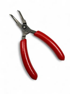 Snap On 5-1/2 Snap On 5-1/2" 45° Bent Needle Nose Pliers (Red), P91355A