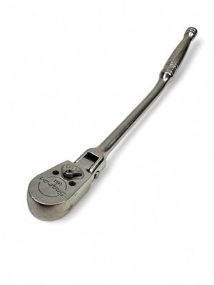 Snap On 3/8” Flex Head Bent Handle Ratchet, F832 Snap On 3/8” Flex Head Bent Handle Ratchet, F832