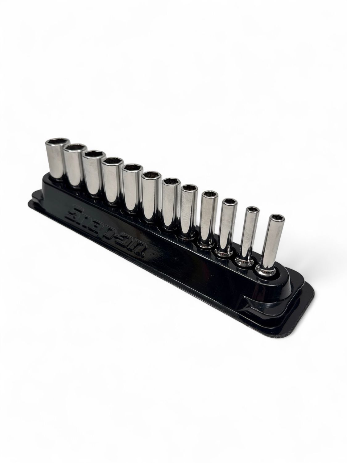 Snap On 12pc XTRA 1/4” Flank Drive Metric Deep Socket, 112YSTMMY