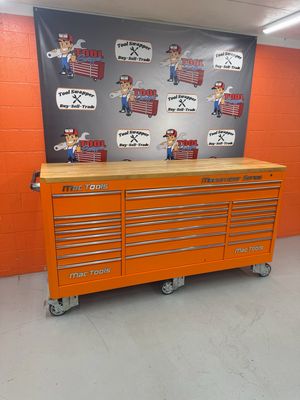 MAC Tools MACSIMIZER Series 88” & Butcher Block Top, MB1902A-OR MAC Tools MACSIMIZER Series 88” & Butcher Block Top, MB1902A-OR