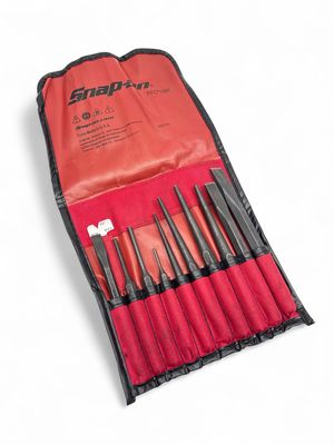 Snap On 10 Pc. Punch & Chisel Set, PPC710BK