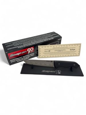 Snap On 90 Year Anniversary Edition Knife With Composite Blade And Custom Stand (598 Of 4,000), KER90SO