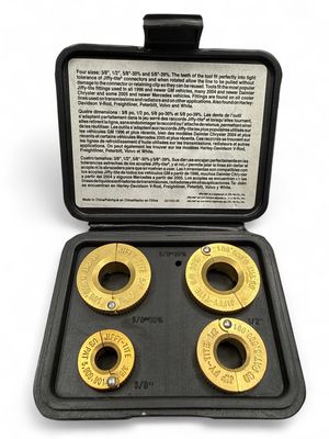 Matco 4 Piece Jiffy-Tite Round Low Profile Disconnect Set, JTSR4