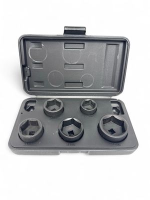 Steelman 5-Piece 3/8-Inch Drive Low Profile Oil Filter Socket Set, 42275