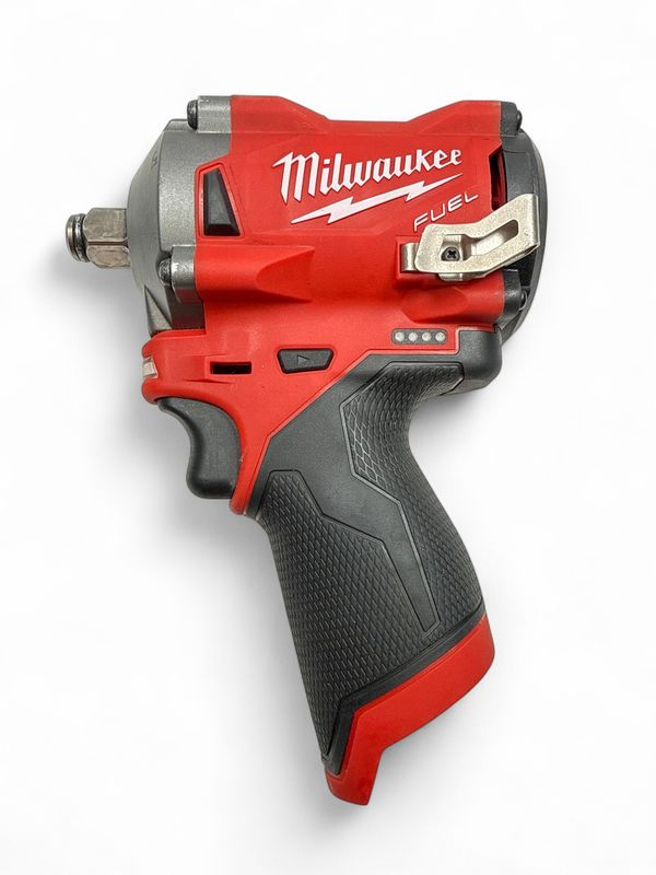 Milwaukee M12 Fuel Cordless 1/2” Stubby Impact Wrench (Tool Only) 2555-20 Milwaukee M12 Fuel Cordless 1/2” Stubby Impact Wrench (Tool Only) 2555-20