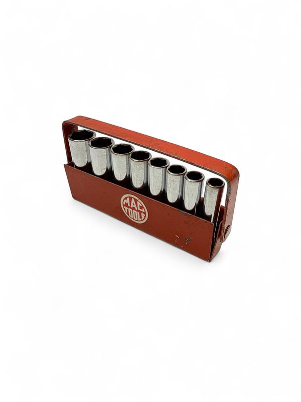 Mac Tools 8pc 1/4” Drive SAE Deep Socket Set, (1/4”-9/16”), SMD86TR Mac Tools 8pc 1/4” Drive SAE Deep Socket Set, (1/4”-9/16”), SMD86TR