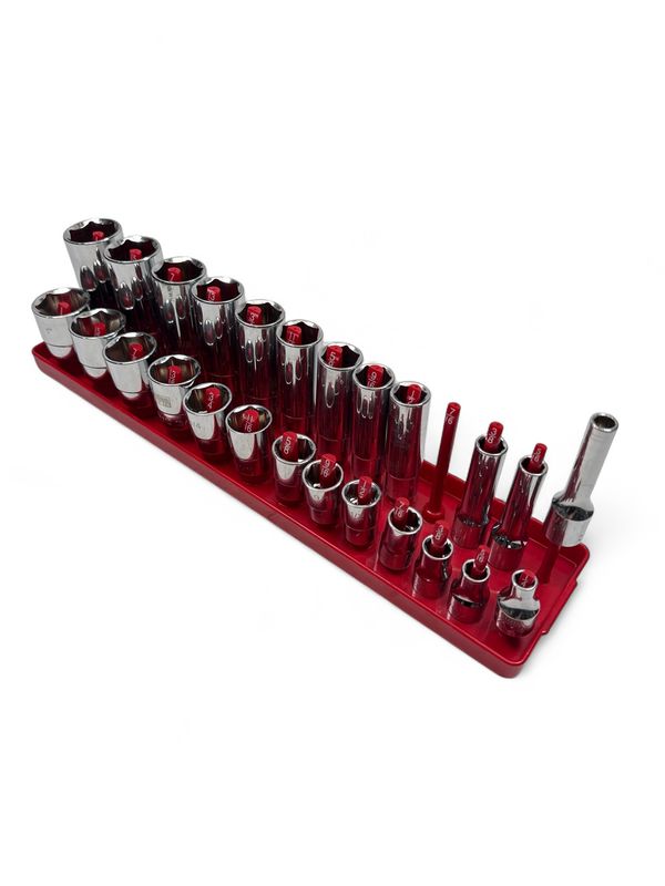 Cornwell BluePOWER 25pc 3/8” Drive 6pt SAE Deep & Shallow Socket Set, CBP2L Cornwell BluePOWER 25pc 3/8” Drive 6pt SAE Deep & Shallow Socket Set, CBP2L