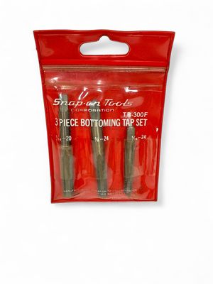Snap On 3pc Bottoming Tap Set, TB-300F Snap On 3pc Bottoming Tap Set, TB-300F
