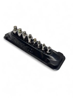 Snap On 8 Pc. Combination Drive Metric Hex Bit Stubby Socket Driver Set (3-10 mm) 208EFTAMXSY Snap On 8 Pc. Combination Drive Metric Hex Bit Stubby Socket Driver Set (3-10 mm) 208EFTAMXSY