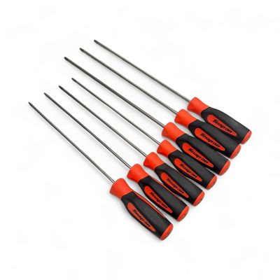 Snap On 7pc Torx Instinct Soft Grip Long Screwdriver Set (T8–T30) SGDTXL70BO Snap On 7pc Torx Instinct Soft Grip Long Screwdriver Set (T8–T30) SGDTXL70BO