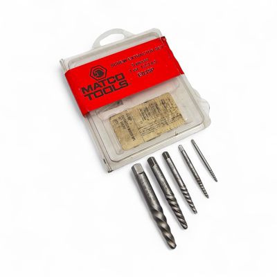 Matco 5pc Screw Extractor Set, E035P Matco 5pc Screw Extractor Set, E035P