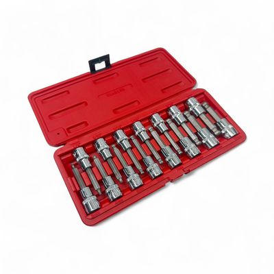 MAC Tools 15pc 3/8" Drive SAE And Metric Speed Hex Bit Set, SXAB15B