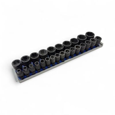 MAC Tools Expert 26pc 1/2" Drive Metric Impact Socket Set, E041638