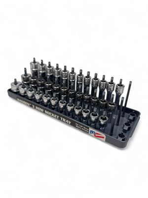 Snap On 36pc 1/4” Drive Shallow, Semi-Deep, And Deep 6pt Metric Flank Drive® Socket Set (5mm - 15mm)