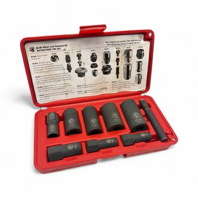 Matco 9pc Wheel Lock Removal Kit, WL9K Matco 9pc Wheel Lock Removal Kit, WL9K