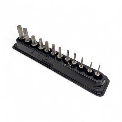 Snap On 12 Pc. 3/8 Snap On 12 Pc. 3/8" Drive Metric Standard Hex Bit Socket Set (2-12mm)
