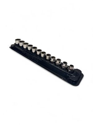 Snap On 12 Pc. 3/8 Snap On 12 Pc. 3/8" Drive 6-Point Metric Flank Drive Shallow Socket Set (8-19 mm) 212FSMY
