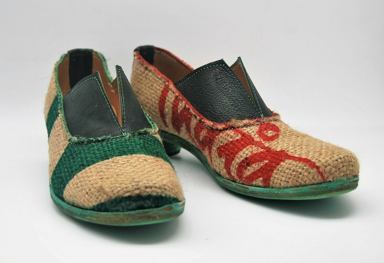 FRANCESINA-scarpa artigianale donna in Juta