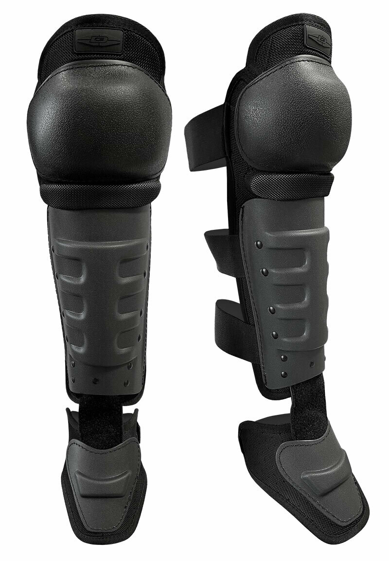 Hard Shell Knee/Shin Guards w/ Non-Slip Knee Caps