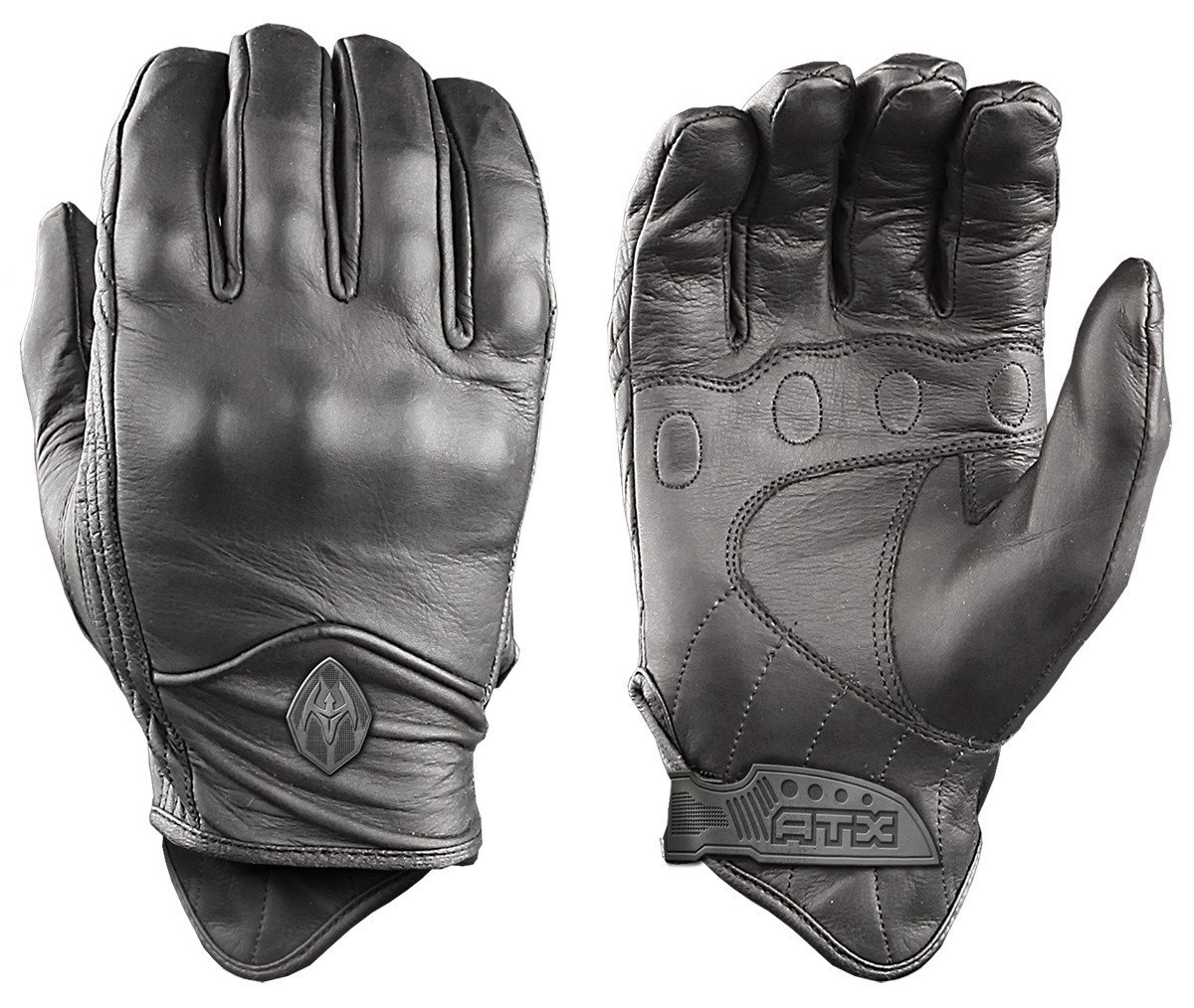 All-Leather Gloves w/ Knuckle Armor (Legacy Version)