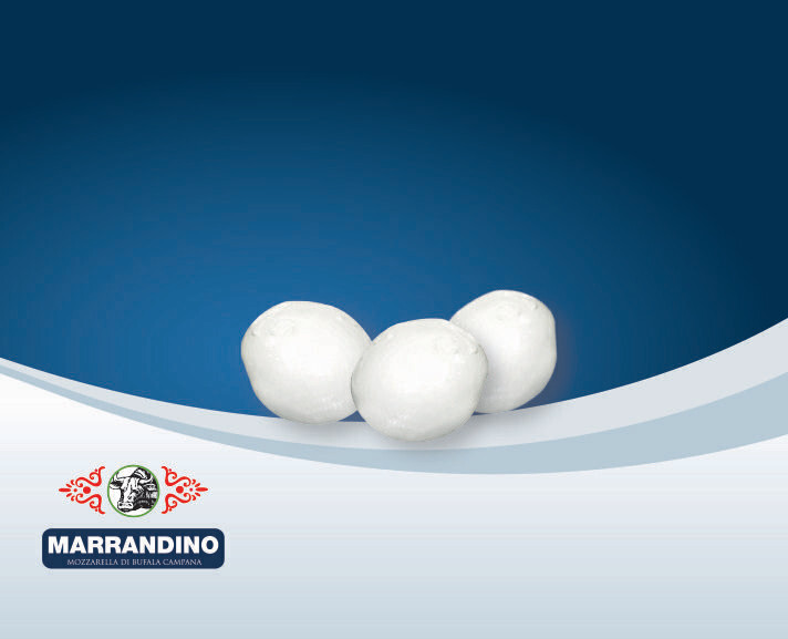 Bocconcini da 50 g. Mozzarella di Bufala Campana DOP -1kg