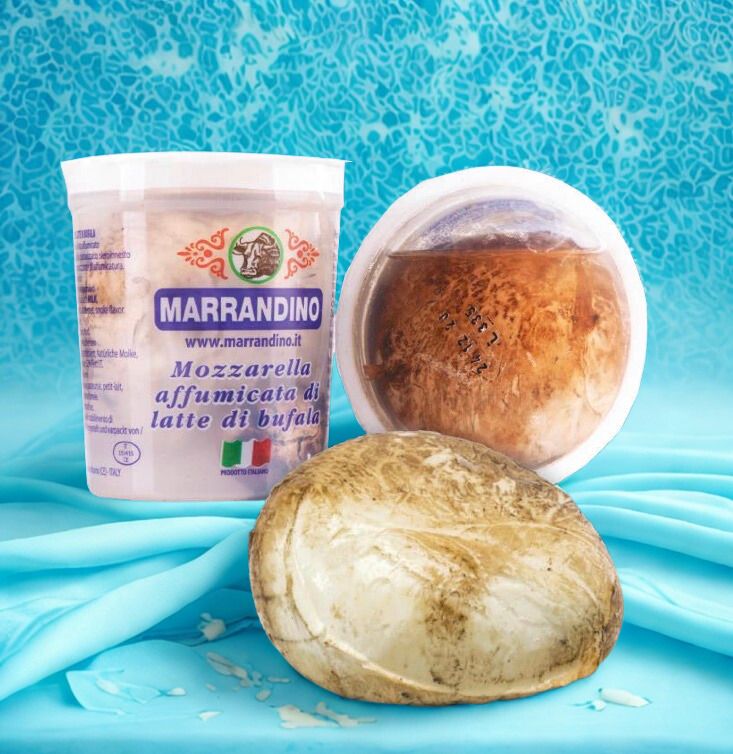 Affumicata di latte di Bufala bicchiere da 250 gr