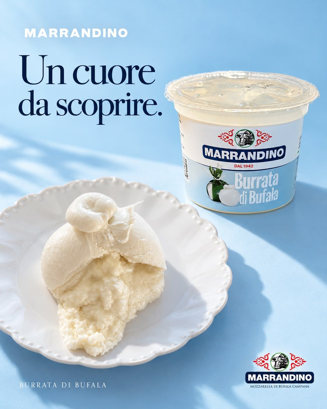 Burrata di latte di Bufala 125 gr.