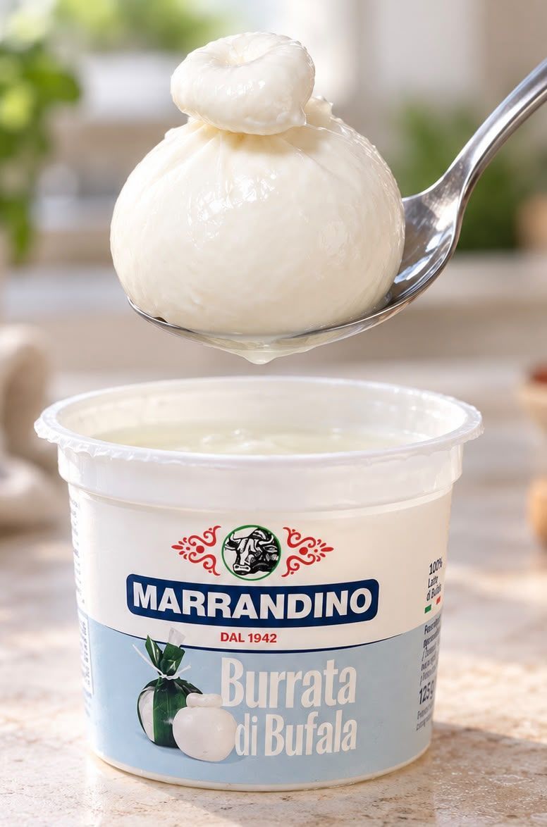 Burrata di latte di Bufala 125 gr. Burrata di latte di Bufala 125 gr.