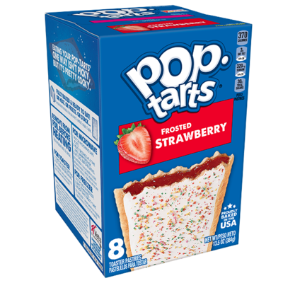 POP TARTS FROSTED STRAWBERRY 8 PK