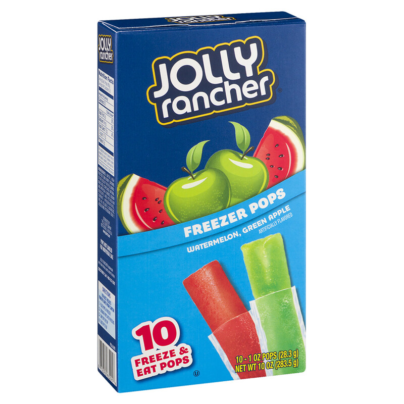 JOLLY RANCHER FREEZER POPS 10 PK
