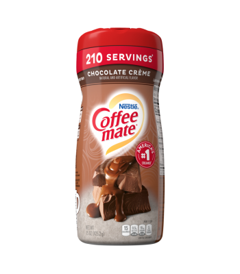 COFFEE MATE CHOCOLATE CREME SUGAR FREE POWDER 32 FL OZ​