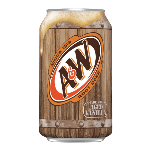 A&W ROOT BEER SODA CAN 355ml