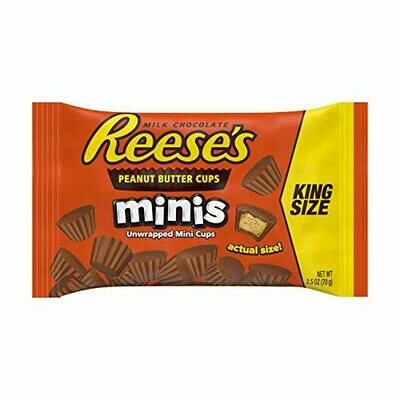 REESES PEANUT BUTTER CUPS MINIS KING SIZE 70gm