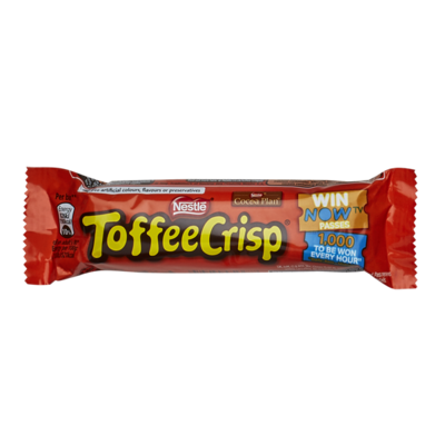 TOFFEE CRISP CHOCOLATE BAR 38gm