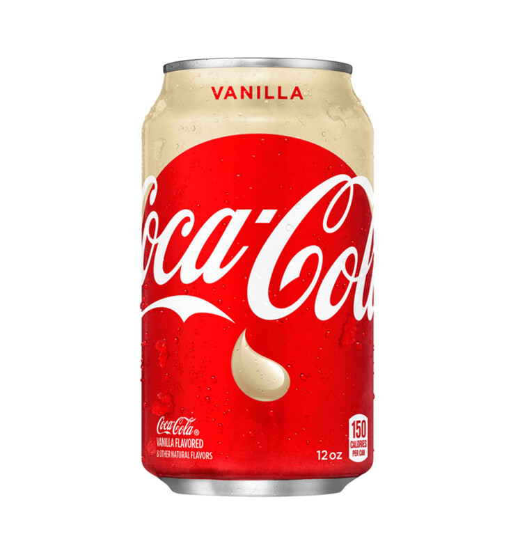 COCA-COLA VANILLA CAN USA 355ml