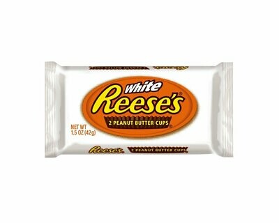 WHITE REESES 2 PEANUT BUTTER CUPS 42gm