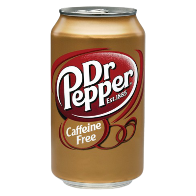 DR PEPPER CAFFEINE FREE SODA 355ml