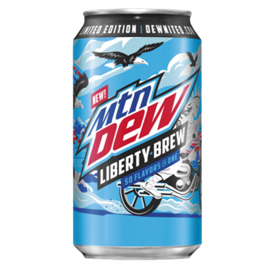 MOUNTAIN DEW LIBERTY BREW 355ml