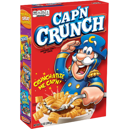 CAPT'N CRUNCH CEREAL 355gm