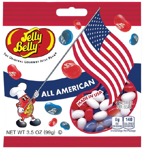 JELLY BELLY ALL AMERICAN 140gm