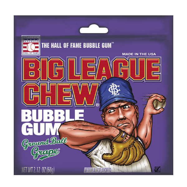 BIG LEAGUE GROUND BALL GRAPE 60gm