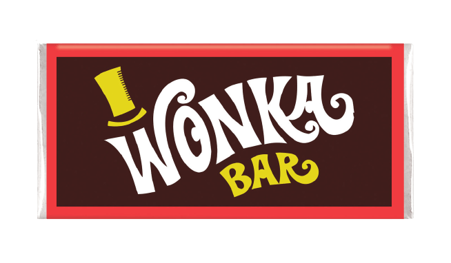 WONKA CHOCOLATE BAR 40g.